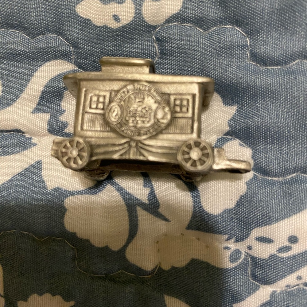 Pewter Train Set